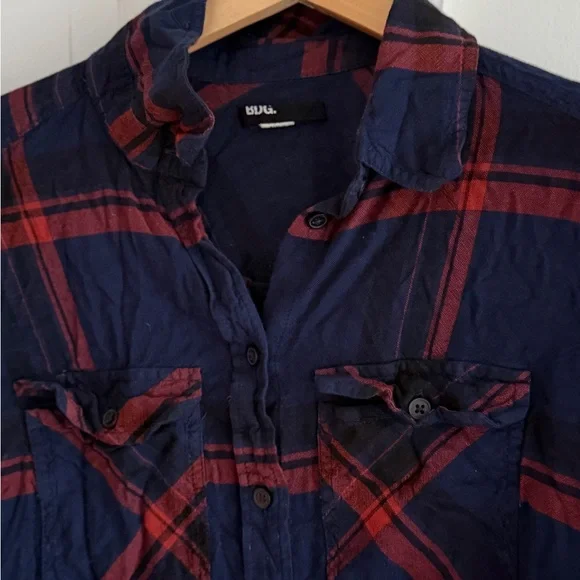 BDG ‘Waterfall’ Plaid Button-Down Shirt by Urban Outfitters I Women’s Size Small - Picture 3 of 8
